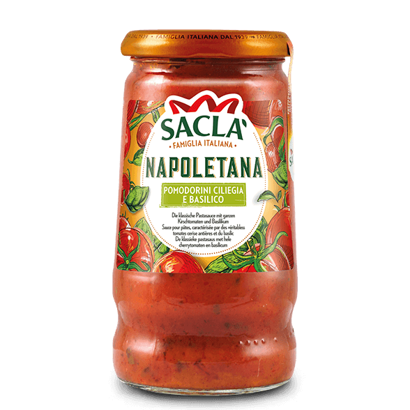 Napoletana – cherry tomatoes and basil (420g)